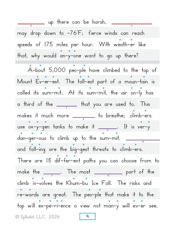 Level 4 Reading